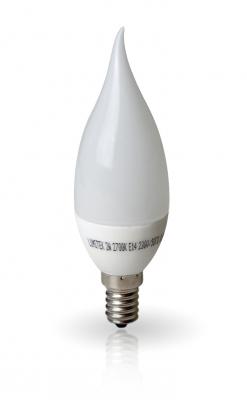 Лампа светодиодная (Lumitek LED) свеча на ветру E14 2Вт 31x127